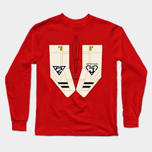 Red Alpha Fighter Long Sleeve T-Shirt
